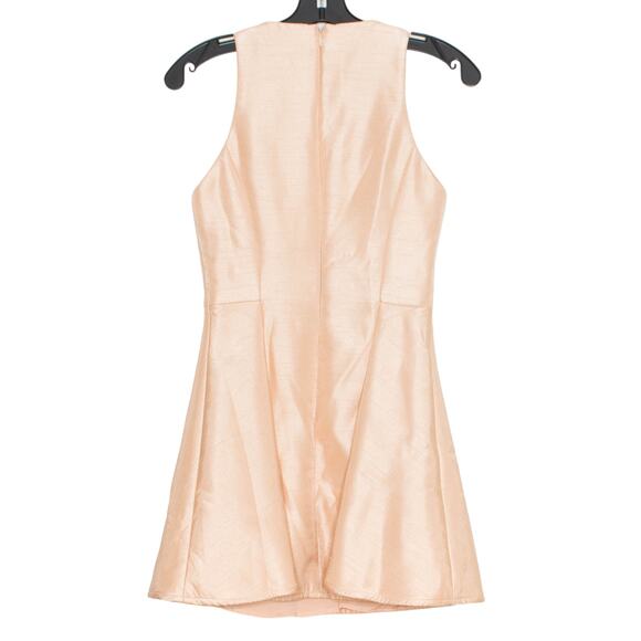 Keepsake Womens Dress Sleeveless Fit & Flare Mini Peach Size Small FH - Picture 6 of 6